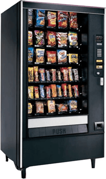 Snack vending machine